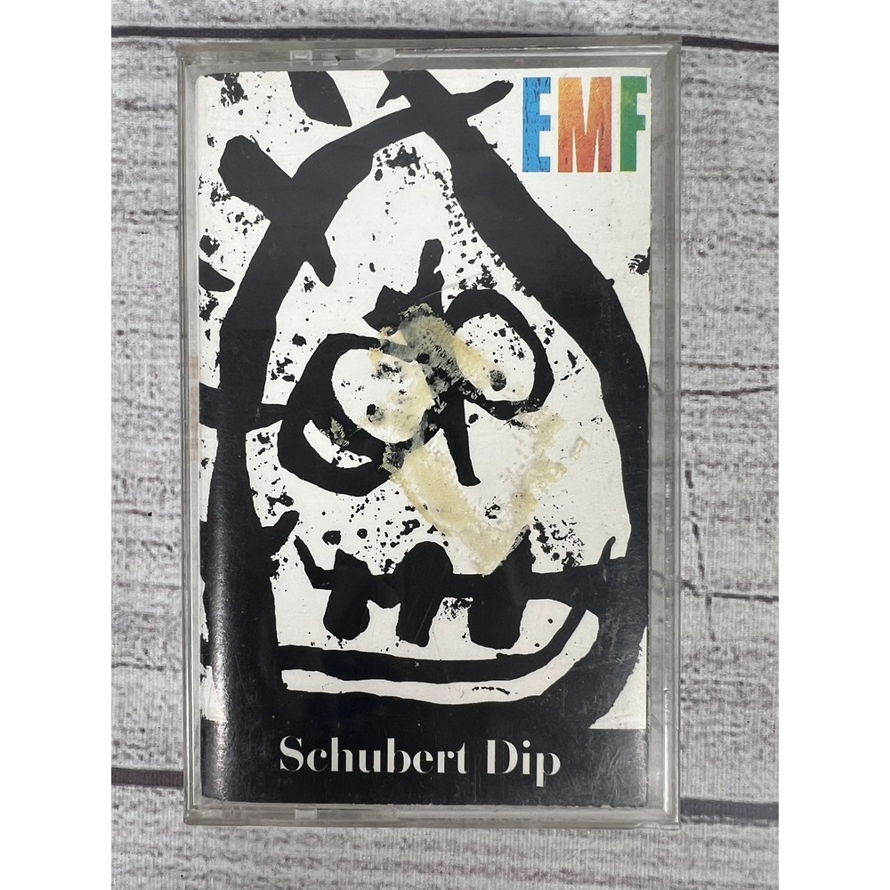 EMF - Schubert Dip Cassette Tape (1991) - Unbelievable  EMI/Capitol XDR